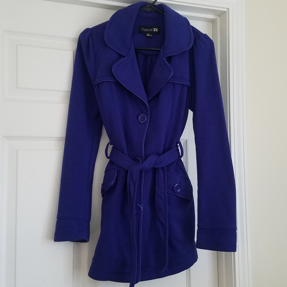 Purple Trench Coat